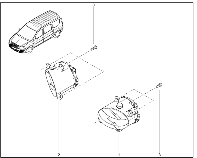 Фары противотуманные