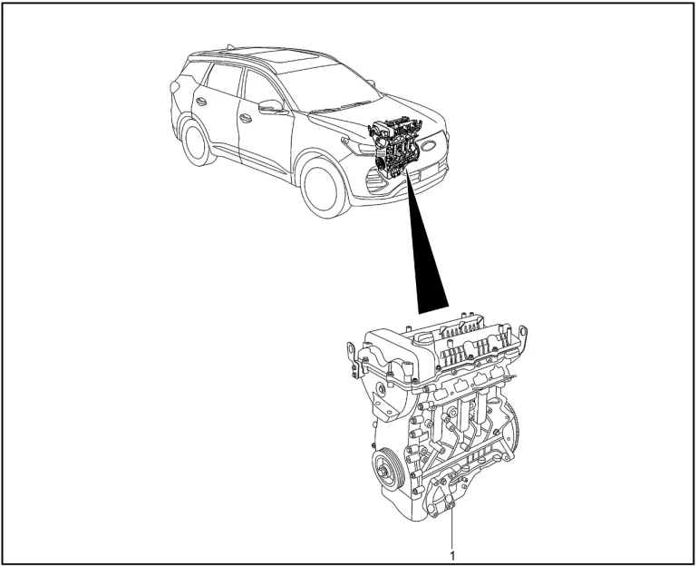 Двигатель в сборе для XCITE X-Cross 7, Chery Tiggo 7 Pro