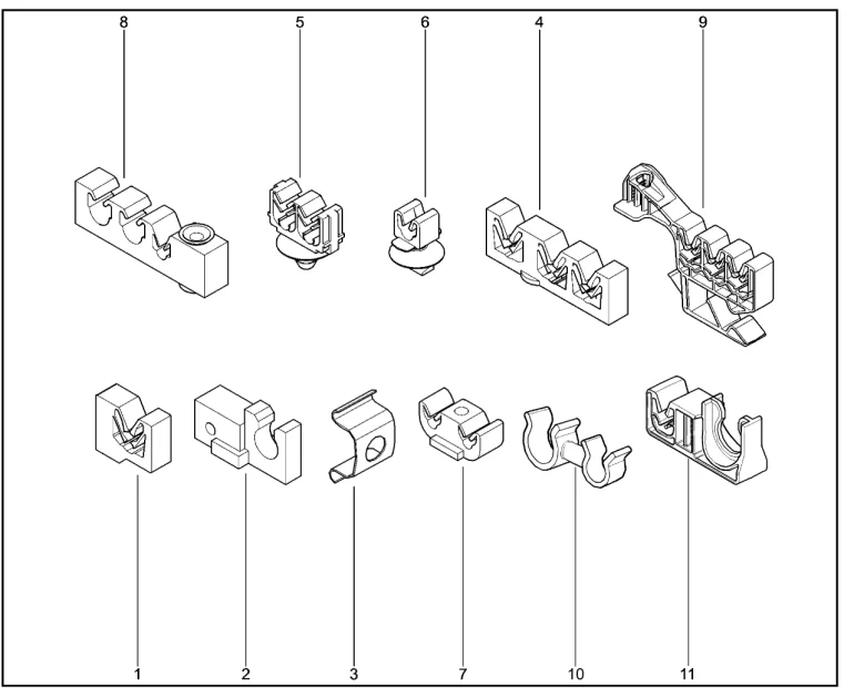 Скобы креплений