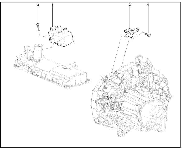 Катушка зажигания (K7M)