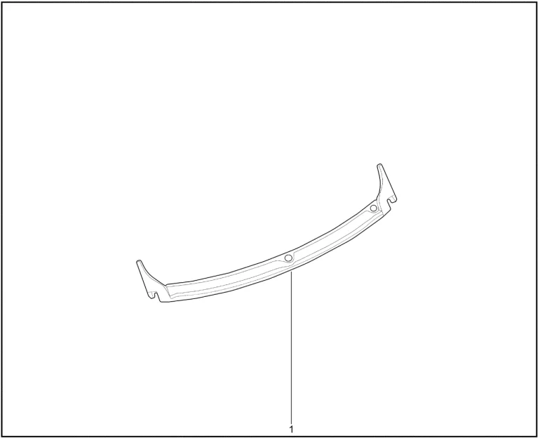 Накладки в проем стеклоочистителей