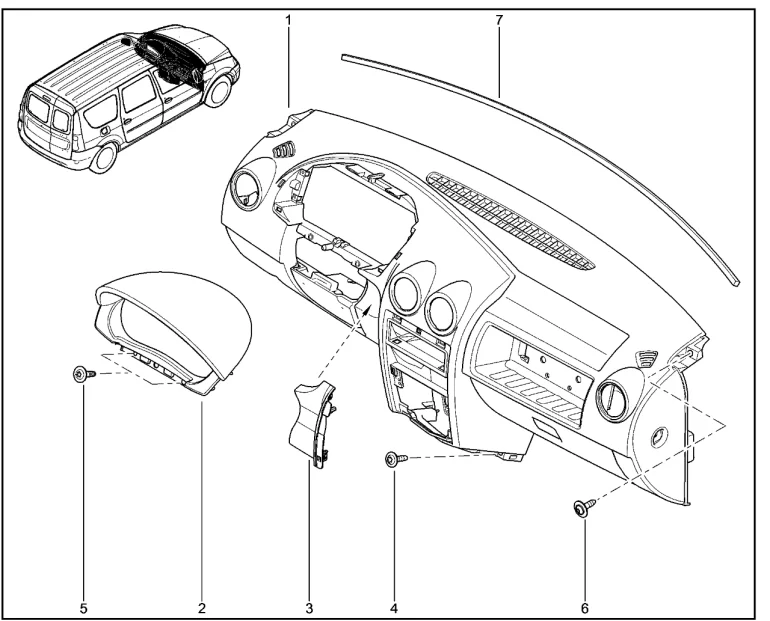 Панель приборов
