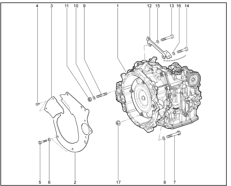 Коробка передач автоматическая (21902 - BVA4)