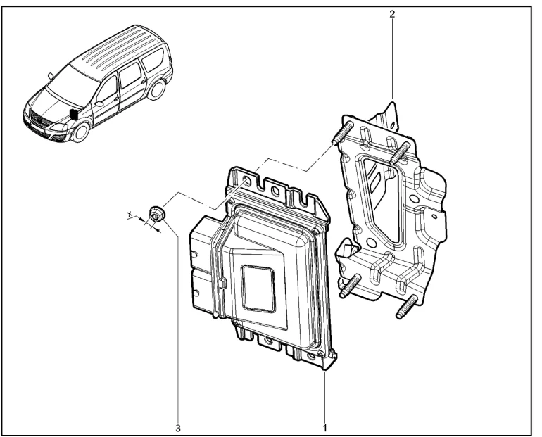 Контроллер ЭСУД(P3M,P4M)