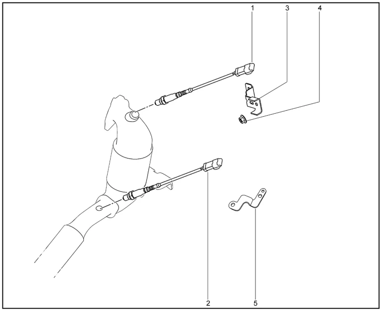 Датчик концентрации кислорода для XCITE X-Cross 8, Chery Tiggo 8 Pro