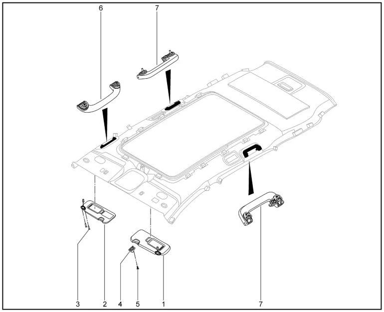 Козырьки, поручни для XCITE X-Cross 8, Chery Tiggo 8 Pro