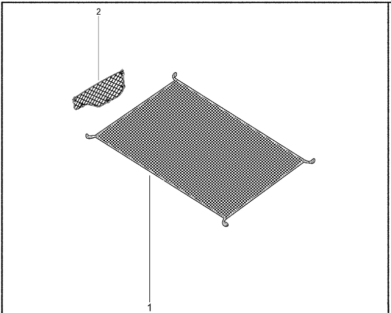 Сетка багажника