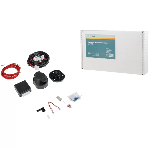 Комплект электропроводки для ТСУ (с блоком с штатными разъемами) для Lada Vesta NG