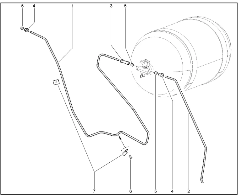 Трубки газобаллонного оборудования