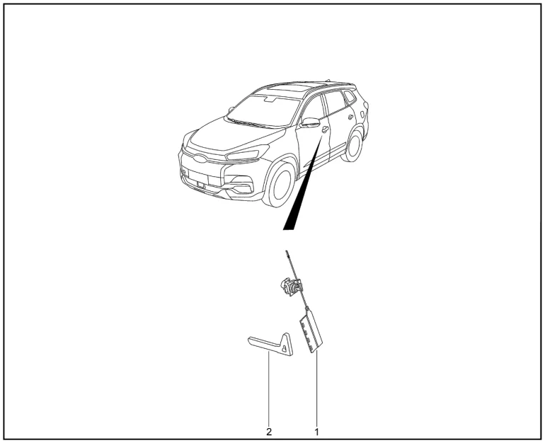 Ключи для XCITE X-Cross 8, Chery Tiggo 8 Pro