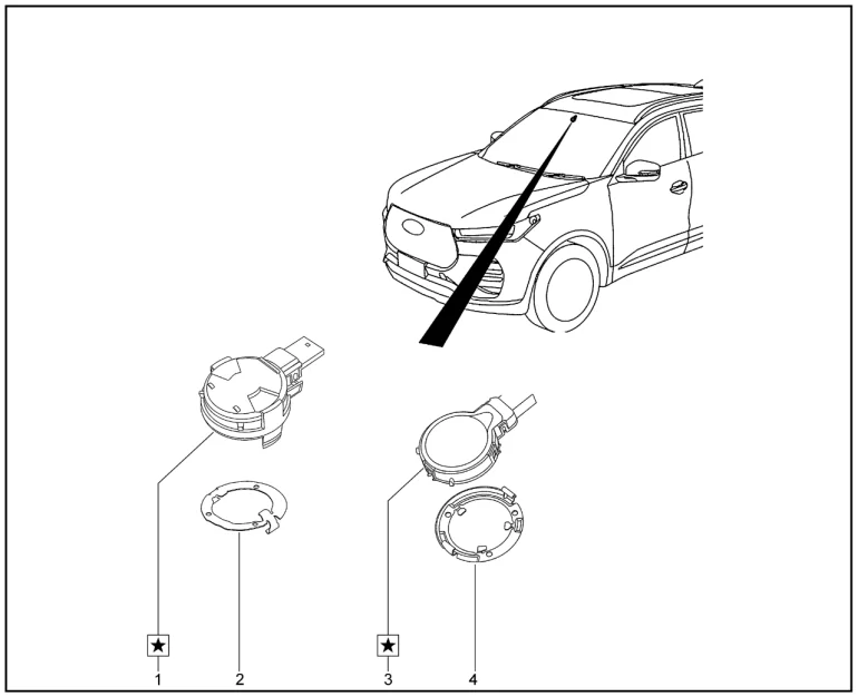 Датчики атмосферные для XCITE X-Cross 7, Chery Tiggo 7 Pro