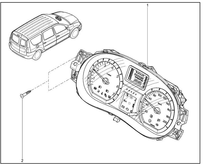 Комбинация приборов