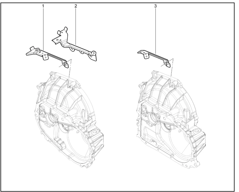 Кронштейн жгута проводов