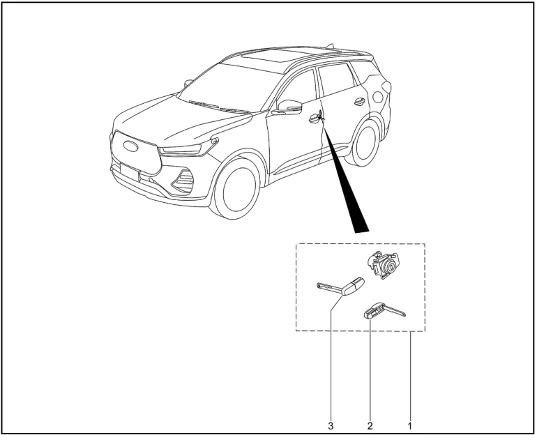 Ключи для XCITE X-Cross 7, Chery Tiggo 7 Pro