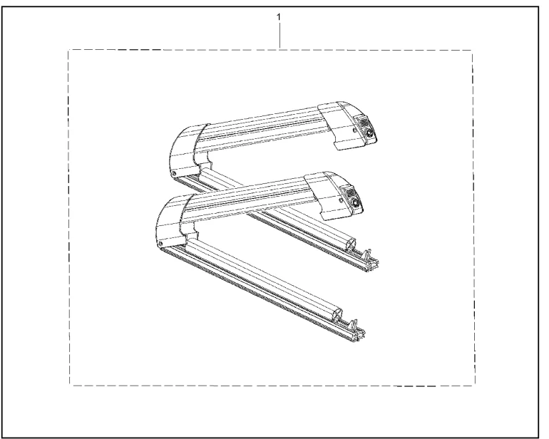 Крепление для перевозки лыж