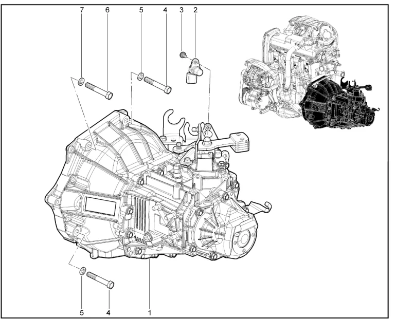 Коробка передач механическая(2180,2181 - BVM5)