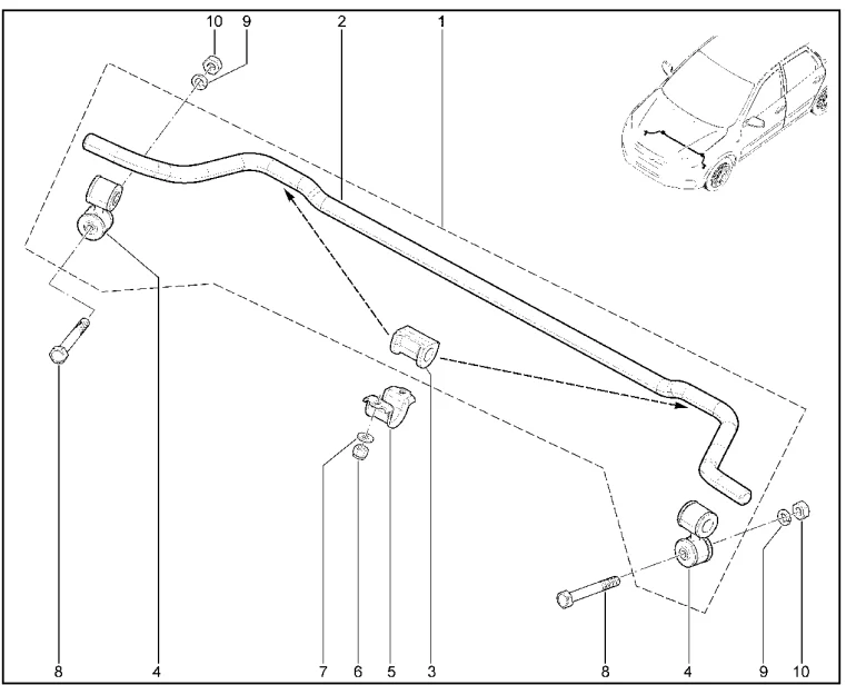 Стабилизатор поперечной устойчивости
