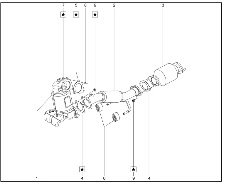 Глушитель дополнительный для XCITE X-Cross 7, Chery Tiggo 7 Pro