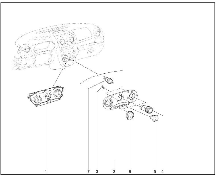 Панель управления отопителем до 30.07.2018