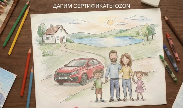 Конкурс АВТОВАЗа «Моя Iskra вдохновения» (до 20.04.2026)