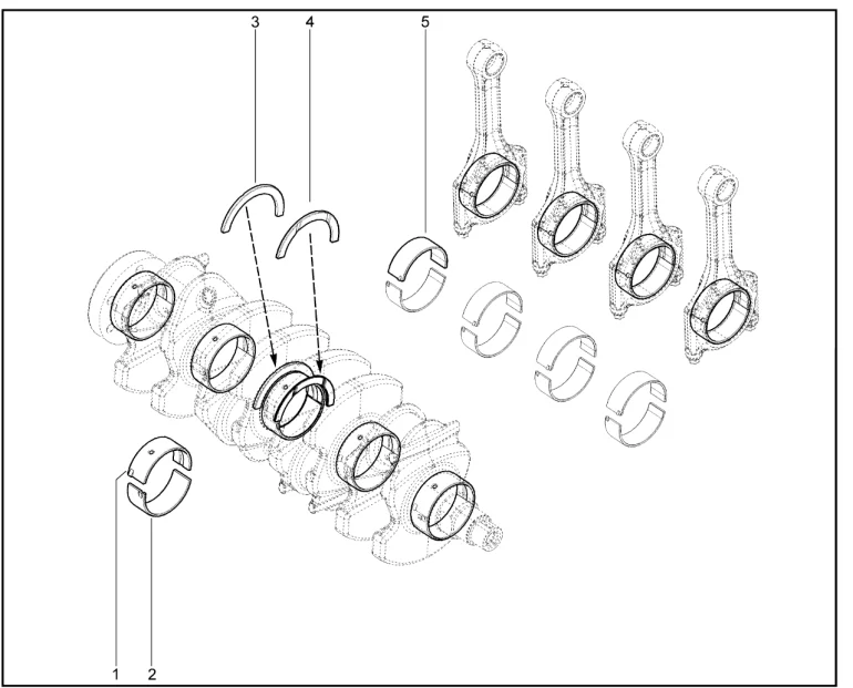 Вкладыши (P3M,P4M,P4P,P3P)