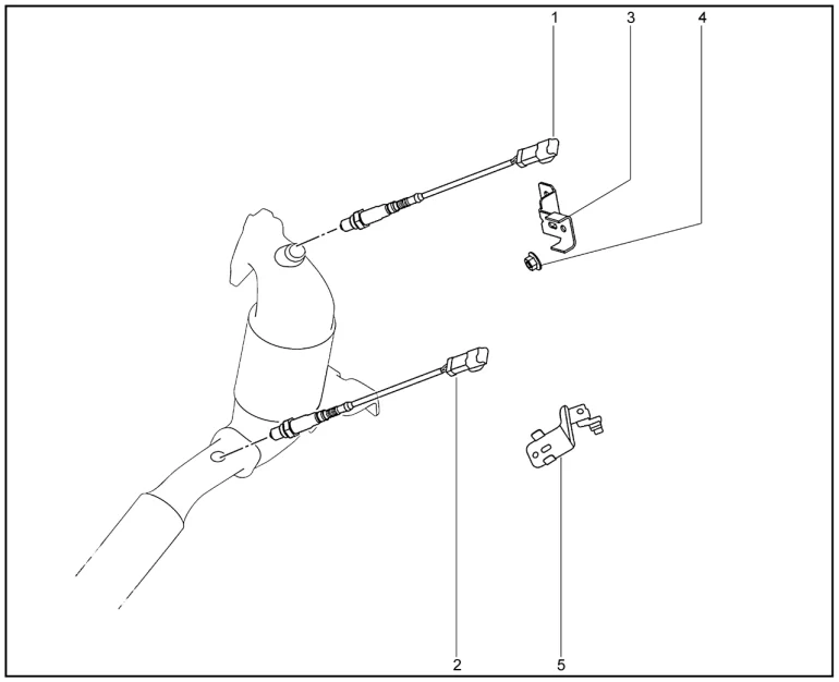 Датчики кислородные для XCITE X-Cross 7, Chery Tiggo 7 Pro