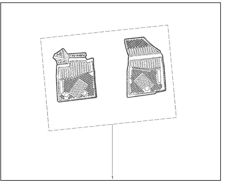 Ковры салона (фургон)
