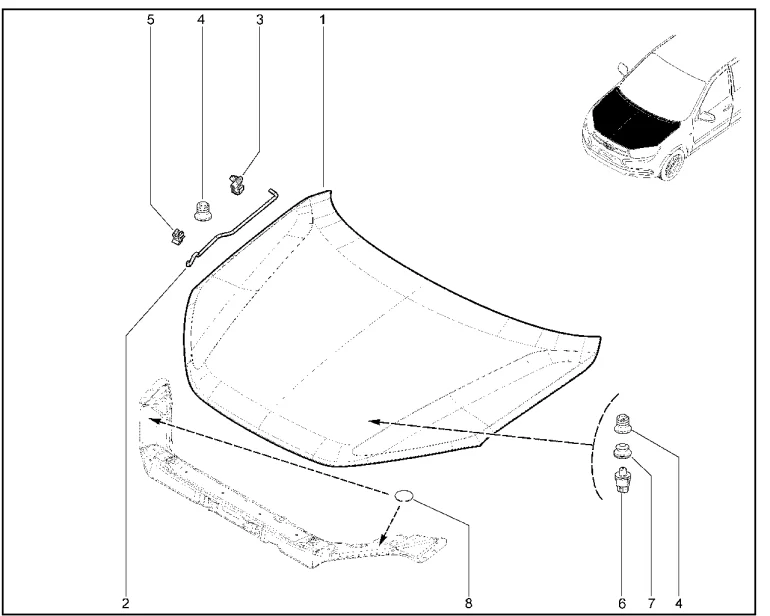Капот (FL) с 30.07.2018