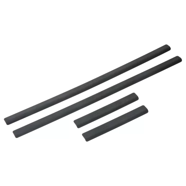 Пластиковые накладки на пороги (4шт) для Lada Niva Travel, Chevrolet