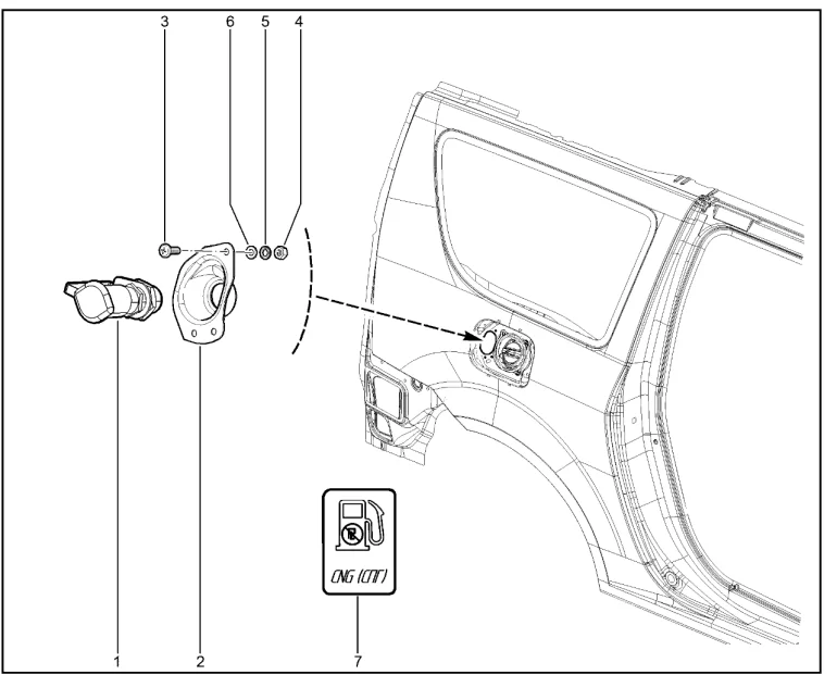 Устройство заправочное (ГБО)