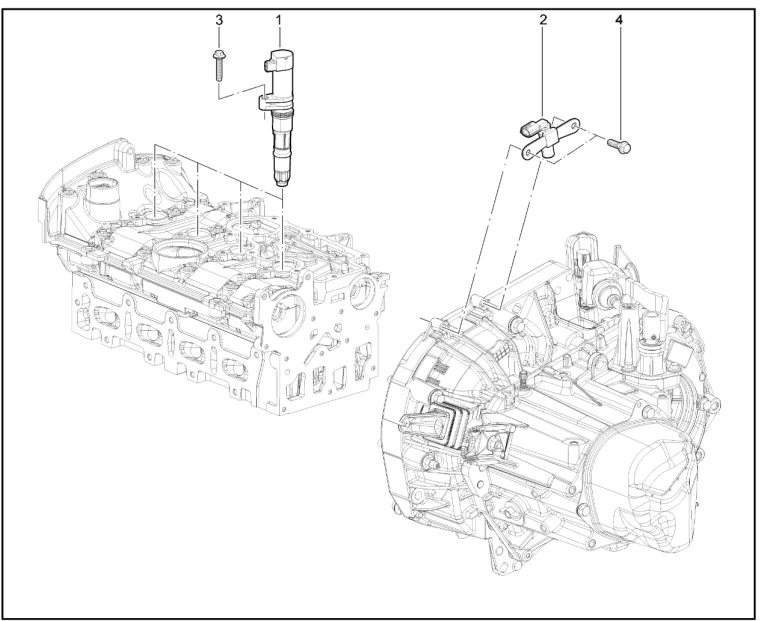 Катушка зажигания (K4M)
