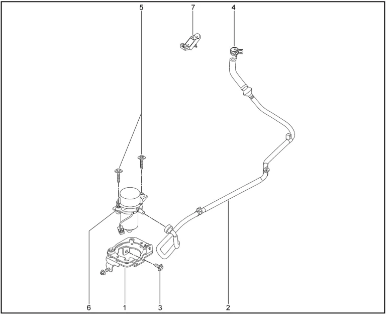 Насос вакуумный для XCITE X-Cross 7, Chery Tiggo 7 Pro
