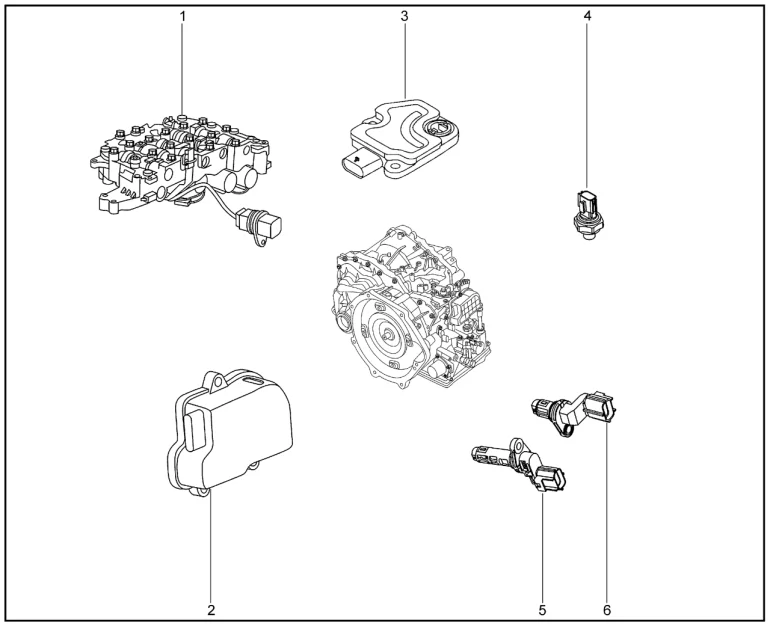 Блоки, датчики коробки передач для XCITE X-Cross 7, Chery Tiggo 7 Pro