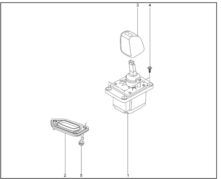 Привод механизма выбора передач для XCITE X-Cross 7, Chery Tiggo 7 Pro