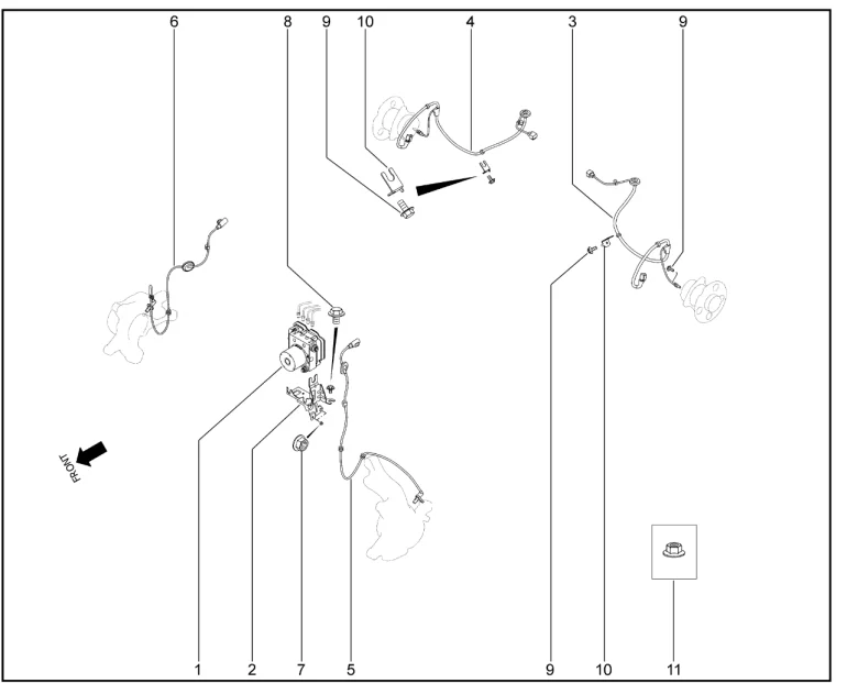 Гидроагрегат для XCITE X-Cross 8, Chery Tiggo 8 Pro