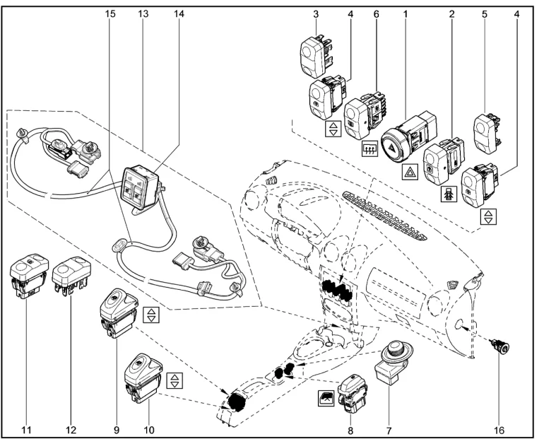Выключатели, кнопки