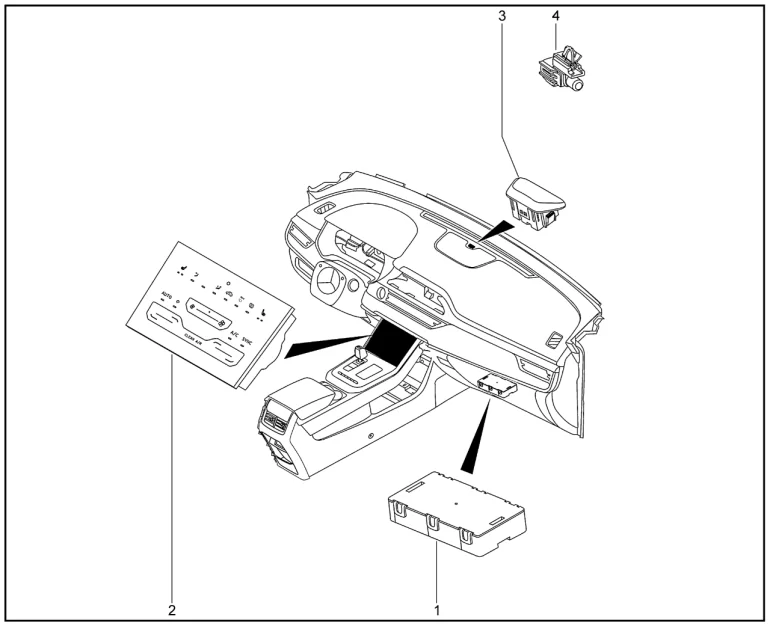 Управление климат-контролем, датчики для XCITE X-Cross 7, Chery Tiggo 7 Pro