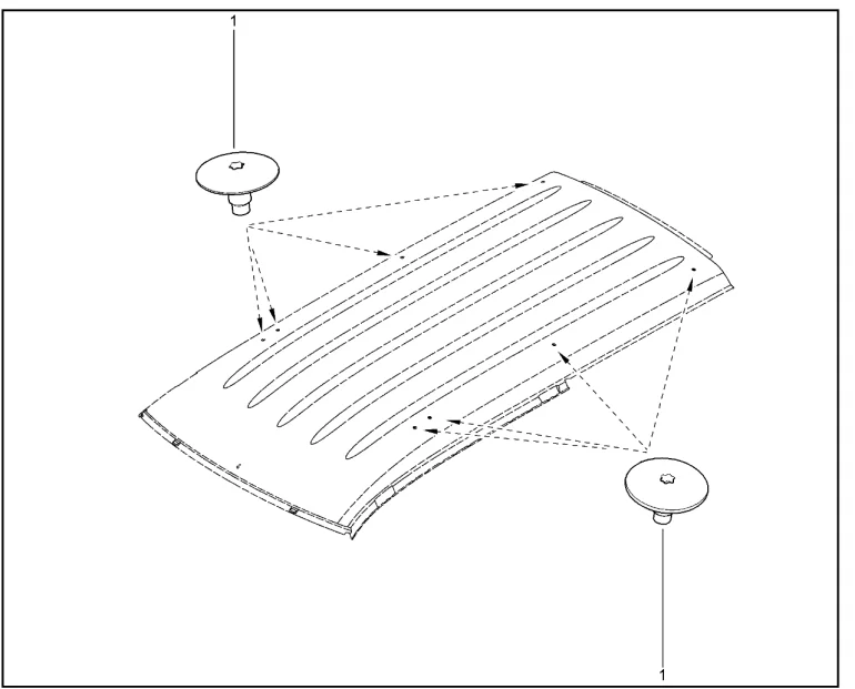 Заглушки крыши