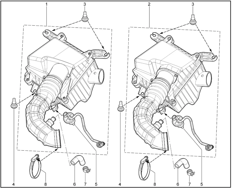 Фильтр воздушный в сборе (дв. 11182,21127)(с 09.12.2022)