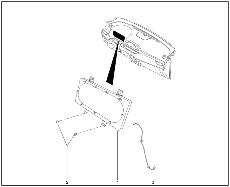Комбинация приборов для XCITE X-Cross 8, Chery Tiggo 8 Pro