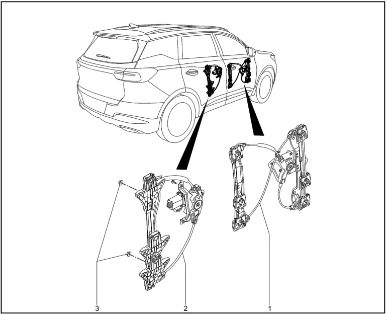 Электростеклоподъемники дверей для XCITE X-Cross 7, Chery Tiggo 7 Pro