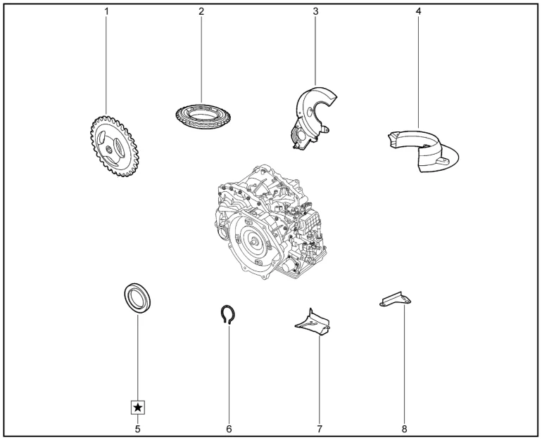 Дифференциал для XCITE X-Cross 7, Chery Tiggo 7 Pro