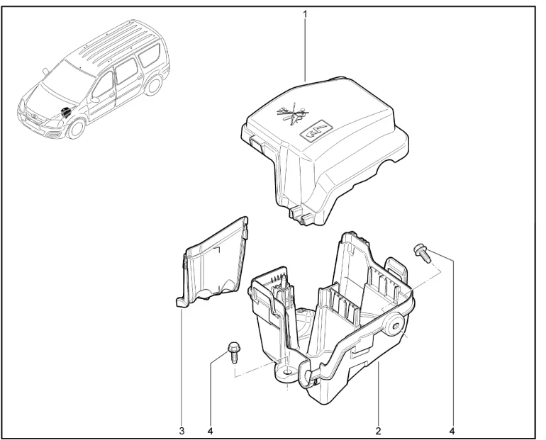 Крышки монтажного блока (Р3М,Р4М)