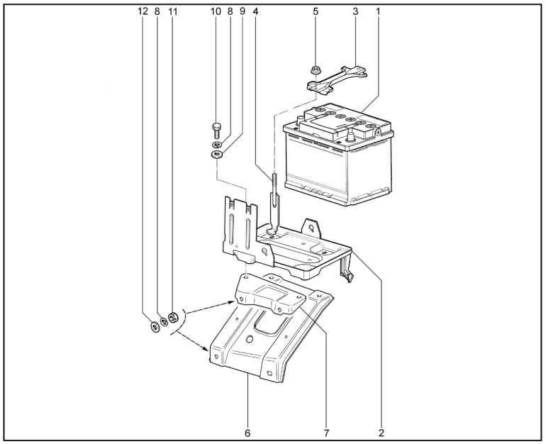 Батарея аккумуляторная