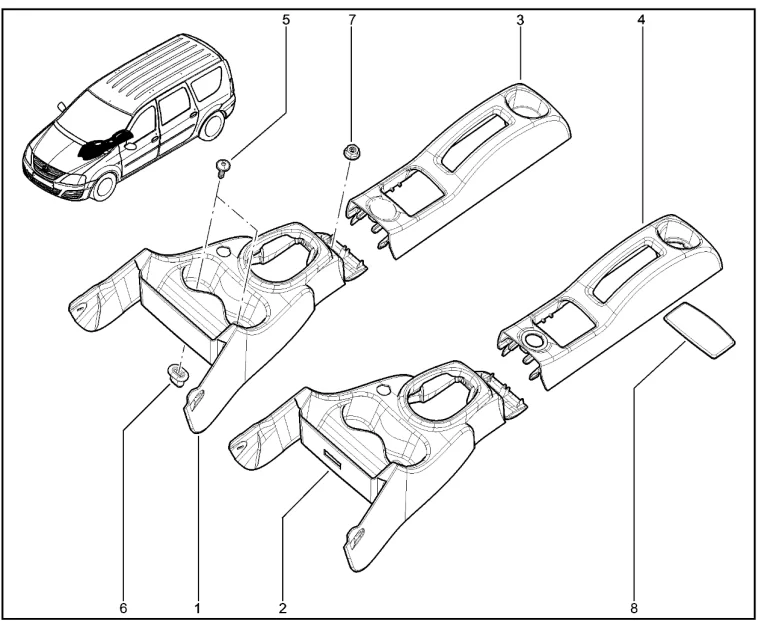 Облицовка тоннеля пола