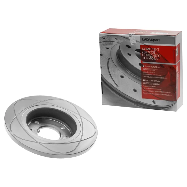 Комплект передних тормозных дисков LADA Sport для Lada Kalina, Samara