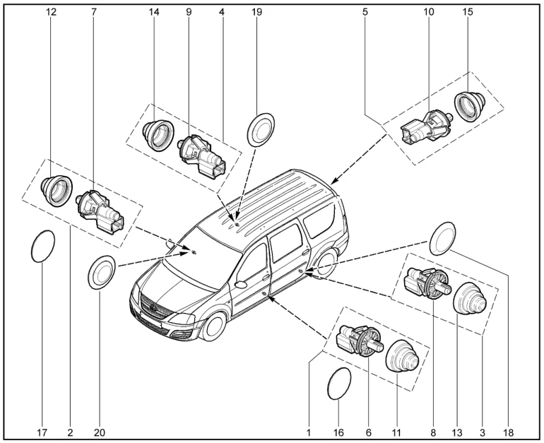 Выключатель дверной