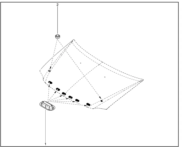 Заглушки капота