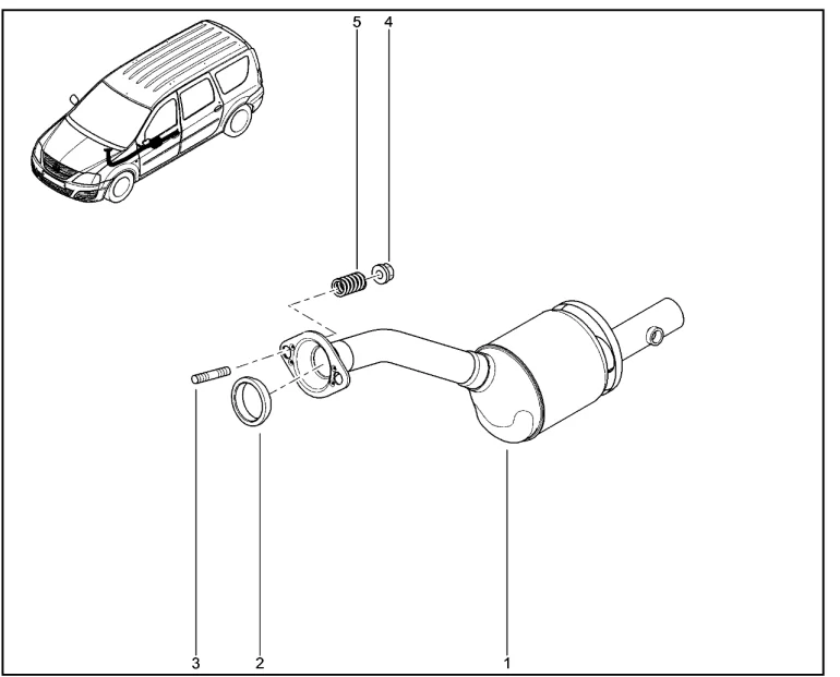 Труба соединительная (K4M - E-4)