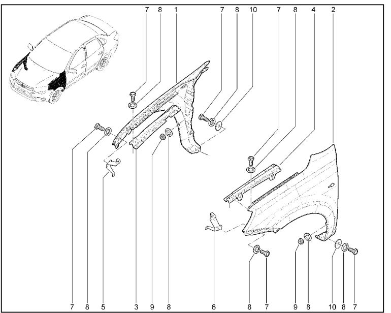 Крылья передние до 30.07.2018